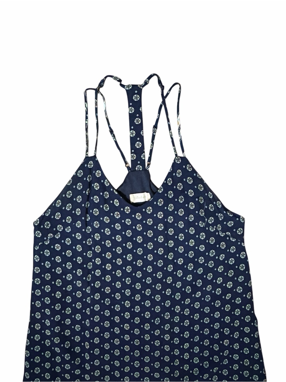 ALTARD STATE Navy Floral Print Strappy Dress